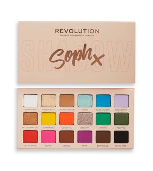 Revolution - Paleta de sombras Soph X - Super Spice