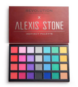 Revolution - Paleta de sombras x Alexis Stone - Instinct Palette