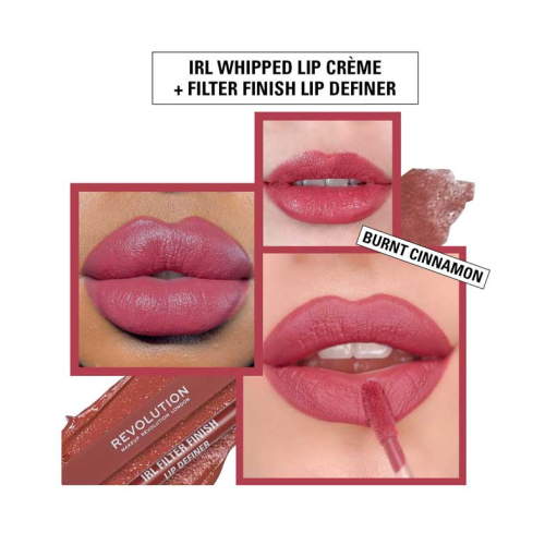 Revolution - Perfilador de labios IRL Filter Finish Lip Definer - Burnt Cinnamon