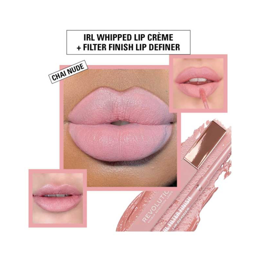 Revolution - Perfilador de labios IRL Filter Finish Lip Definer - Chai Nude