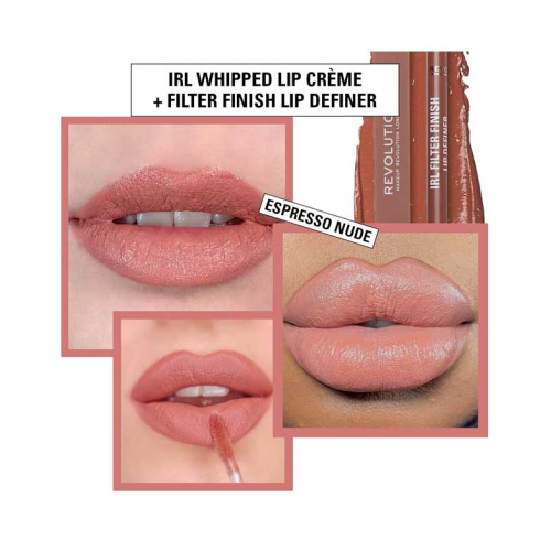 Revolution - Perfilador de labios IRL Filter Finish Lip Definer - Espresso Nude