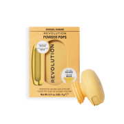 Makeup Revolution - Polvos compactos + Agarre adhesivo para el móvil Powder Pops - Banana