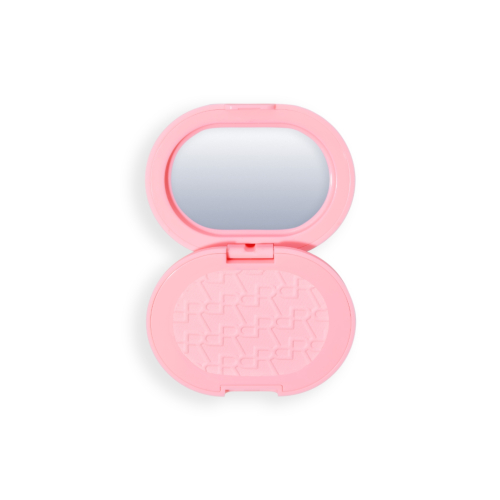 Makeup Revolution - Polvos compactos + Agarre adhesivo para el móvil Powder Pops - Rose