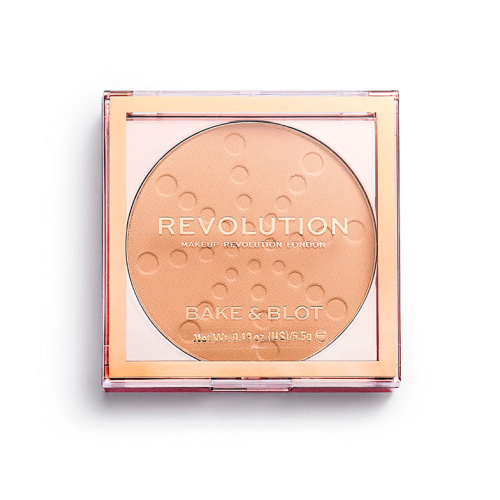 Revolution - Polvos Compactos Bake & Blot - Beige
