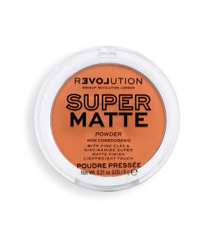 Revolution - Polvos compactos Super Matte - Dark Tan
