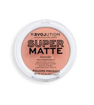 Revolution - Polvos compactos Super Matte - Medium Tan