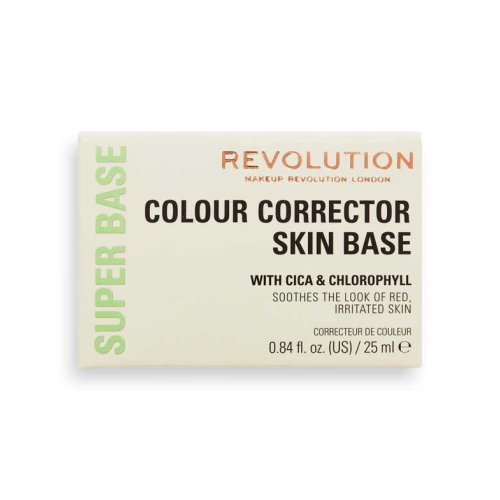 Revolution - Prebase de color en crema Superbase Colour Correcting - Green
