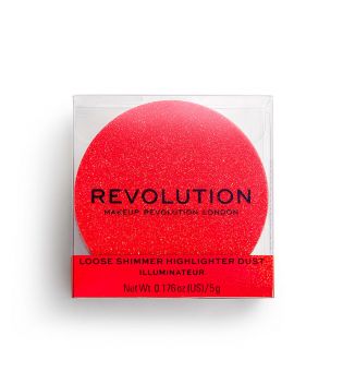 Revolution - *Precious Stone* - Iluminador en polvo metalizado - Ruby Crush