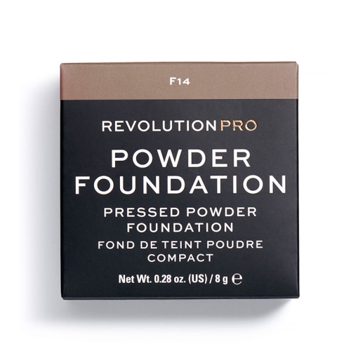 Revolution Pro - Base de maquillaje en polvo Pro Powder Foundation - F14