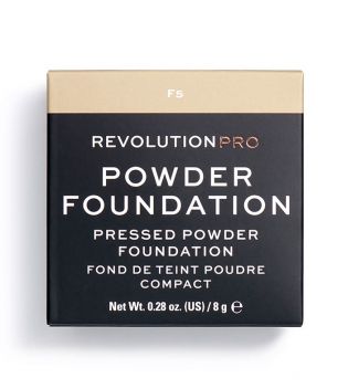 Revolution Pro - Base de maquillaje en polvo Pro Powder Foundation - F5