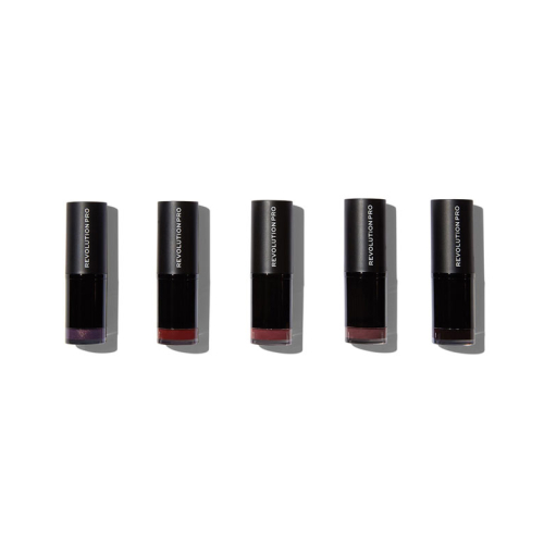 Revolution Pro - Colección de 5 Barra de labios - Matte Noir