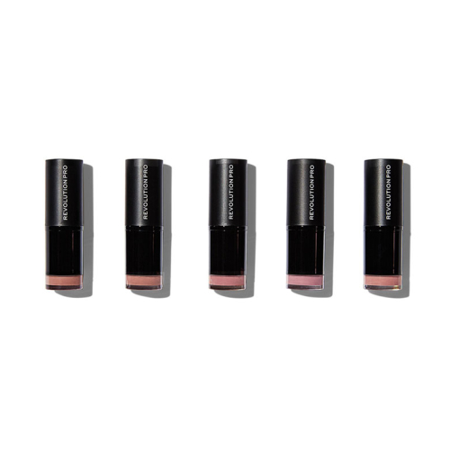 Revolution Pro - Colección de 5 Barra de labios - Matte Nude