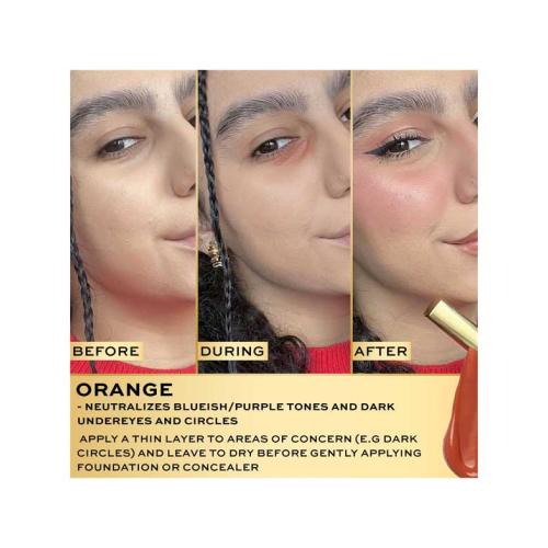 Revolution Pro - Precorrector líquido de color Ultimate Radiant - Orange