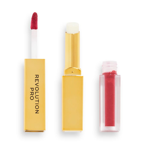 Revolution Pro - Dúo de labial líquido + bálsamo Supreme Stay 24HR - Stiletto