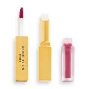 Revolution Pro - Dúo de labial líquido + bálsamo Supreme Stay 24HR - Thirst
