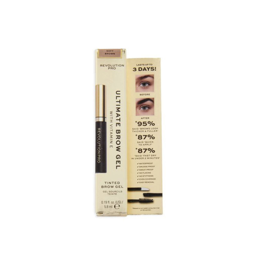 Revolution Pro - Gel para cejas Ultimate Brow - Soft Brown