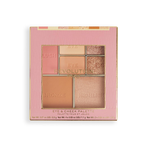 Revolution Pro - *Iconic* - Paleta de ojos y rostro - Light/Medium