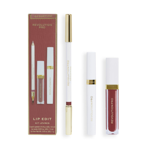 Revolution Pro - *Iconic* - Set de labios Lip Edit - Seduction