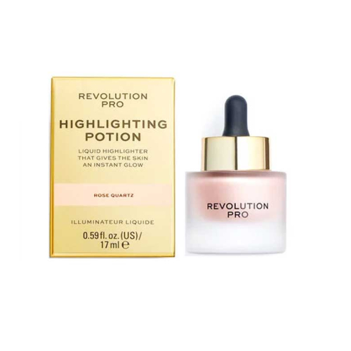 Revolution Pro - Iluminador líquido Highlighting Potion - Rose Quartz