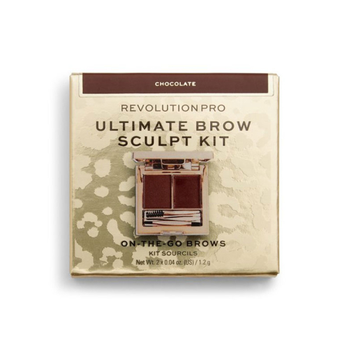 Revolution Pro - Kit de cejas Ultimate Brow Sculpt Kit - Chocolate