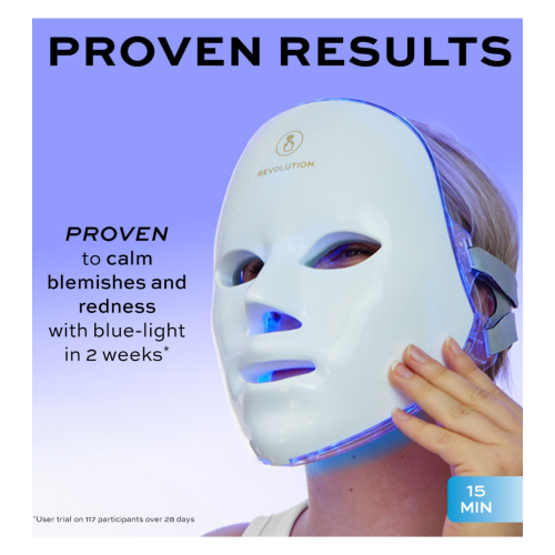 Revolution Pro - Mascarilla facial Miracle LED Face Mask