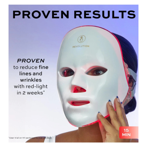 Revolution Pro - Mascarilla facial Miracle LED Face Mask