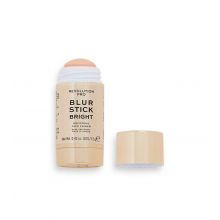 Revolution Pro - Mini prebase de maquillaje universal Blur Stick Bright - 12g