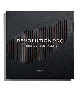 Revolution Pro - Paleta de Iluminadores 4K - Gold