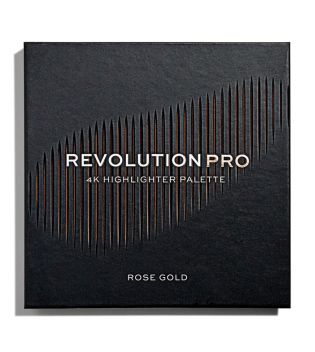 Revolution Pro - Paleta de Iluminadores 4K - Rose Gold