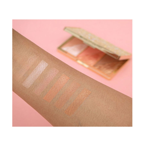 Revolution Pro - Paleta de rostro Crystal Luxe - Peach Royale