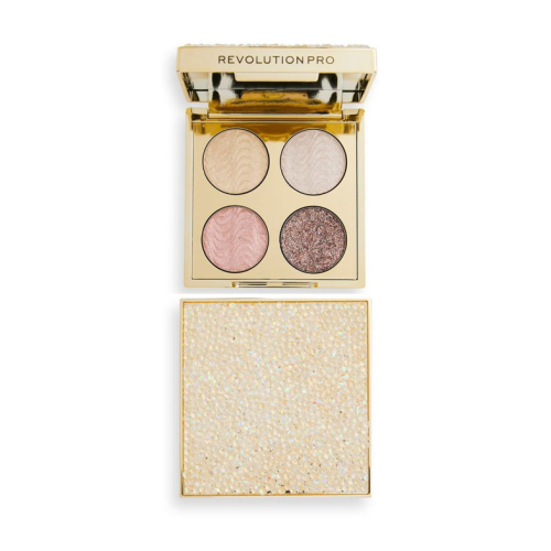 Revolution Pro - Paleta de sombras de ojos Ultimate Eye Look - Gold Crystal