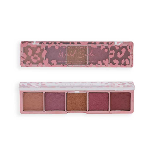 Revolution Pro - Paleta de sombras Glam - Wild Side Leopard Rose Gold