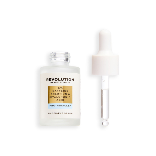 Revolution Pro - Sérum para el contorno de ojos 5% Caffeine Solution & Hyaluronic Acid Miracle