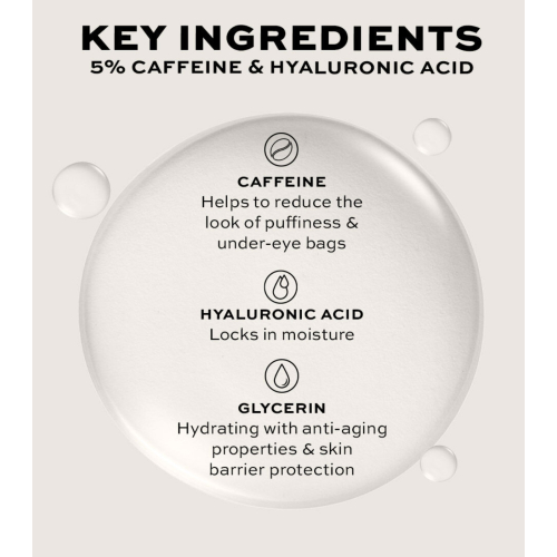 Revolution Pro - Sérum para el contorno de ojos 5% Caffeine Solution & Hyaluronic Acid Miracle