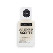Revolution Relove - Base de maquillaje Super Matte - F0.2