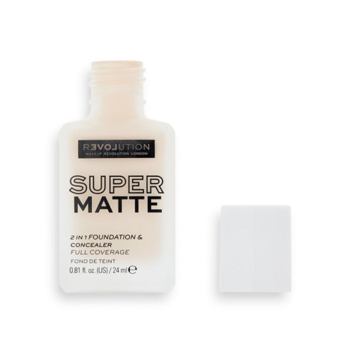 Revolution Relove - Base de maquillaje Super Matte - F1