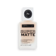 Revolution Relove - Base de maquillaje Super Matte - F3