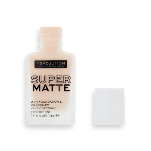Revolution Relove - Base de maquillaje Super Matte - F3