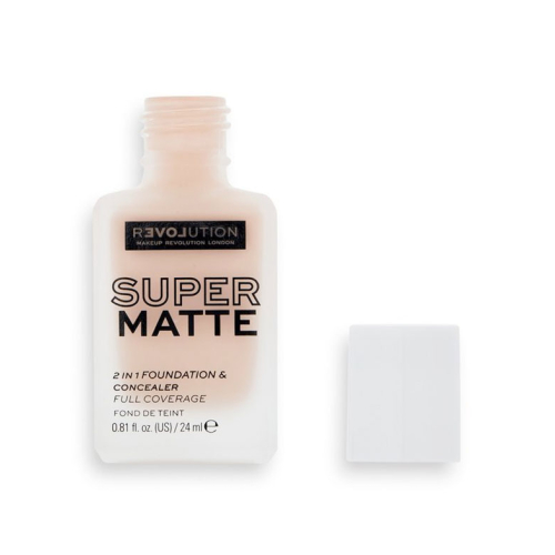 Revolution Relove - Base de maquillaje Super Matte - F4