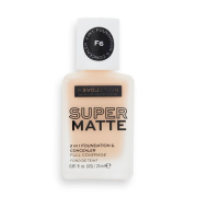 Revolution Relove - Base de maquillaje Super Matte - F6