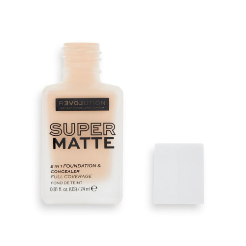 Revolution Relove - Base de maquillaje Super Matte - F6