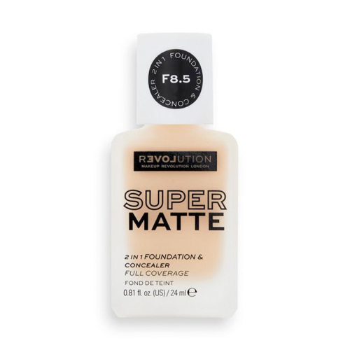 Revolution Relove - Base de maquillaje Super Matte - F8.5