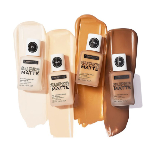 Revolution Relove - Base de maquillaje Super Matte - F8.5