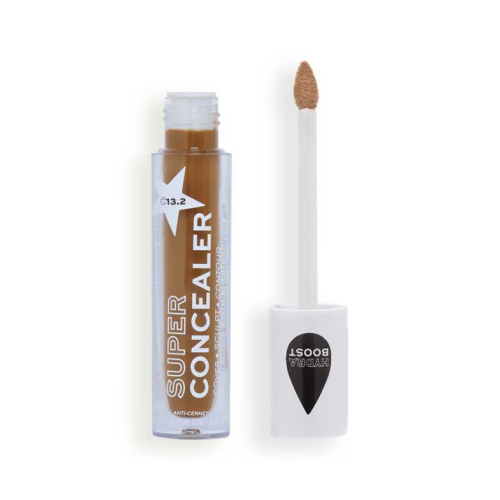 Revolution Relove - Corrector líquido Super Concealer Radiant Matte - C13.2