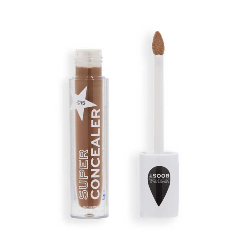 Revolution Relove - Corrector líquido Super Concealer Radiant Matte - C15