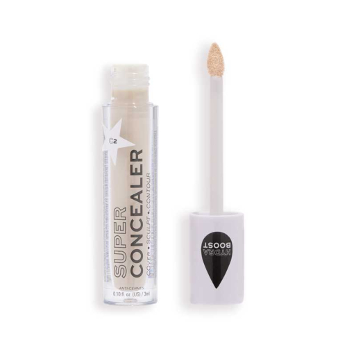 Revolution Relove - Corrector líquido Super Concealer Radiant Matte - C2