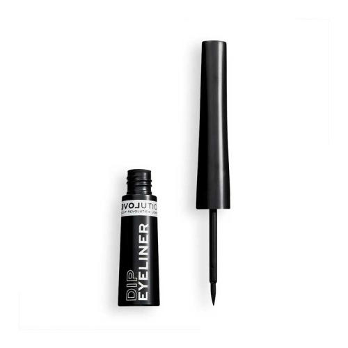 Revolution Relove - Delineador líquido Dip Eyeliner - Black