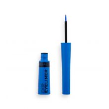 Revolution Relove - Delineador líquido Dip Eyeliner - Blue