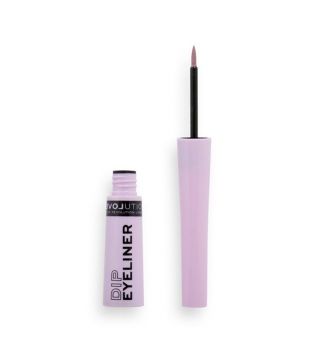 Revolution Relove - Delineador líquido Dip Eyeliner - Lilac