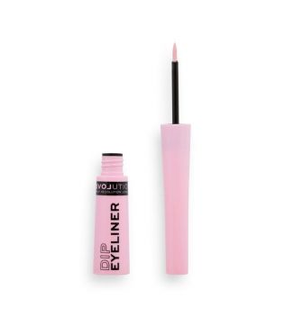 Revolution Relove - Delineador líquido Dip Eyeliner - Pink